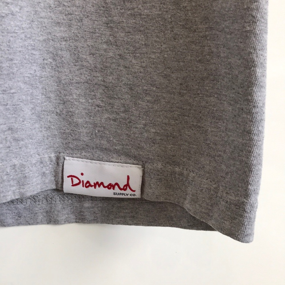 Men’s Street Wear Casual T-Shirt Diamond Supply 98 - Picture 3 of 5